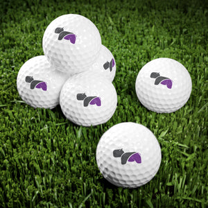 Hippo Golf Balls, 6pcs