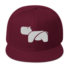 White Hippo Snapback