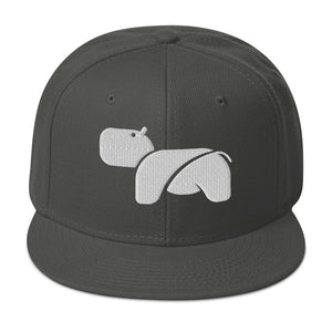 White Hippo Snapback